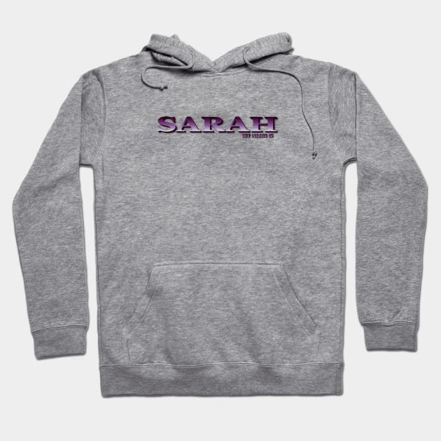 SARAH. MY NAME IS SARAH. SAMER BRASIL Hoodie by Samer Brasil